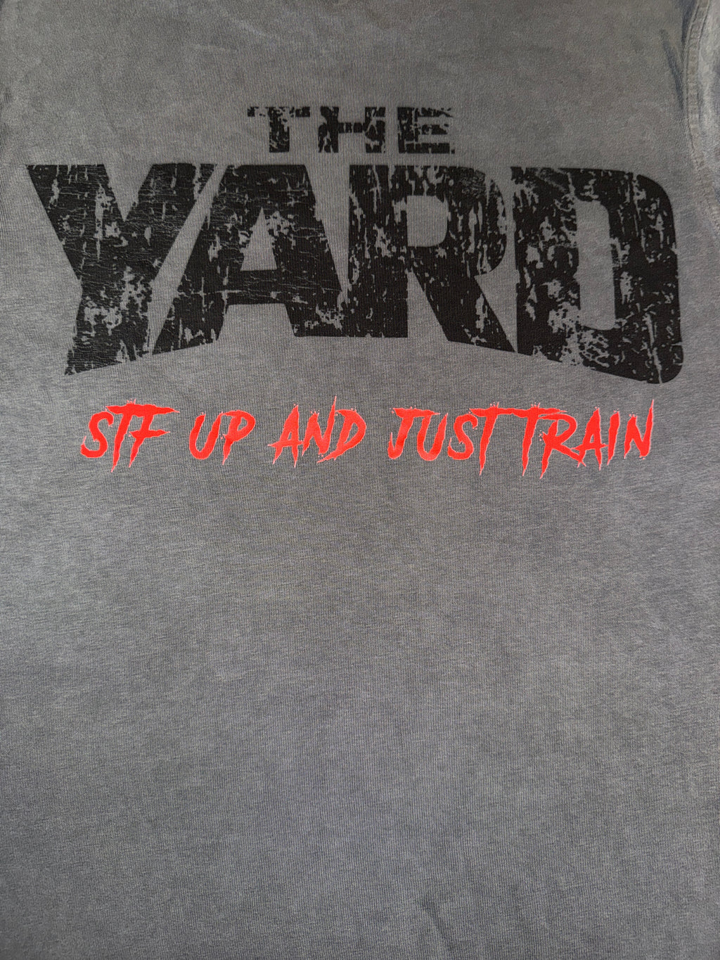 Vintage Distressed “STFU & Just Train” T-Shirt