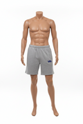 GREY w/ DODGER BLUE LOGO TERRY SWEAT SHORTS